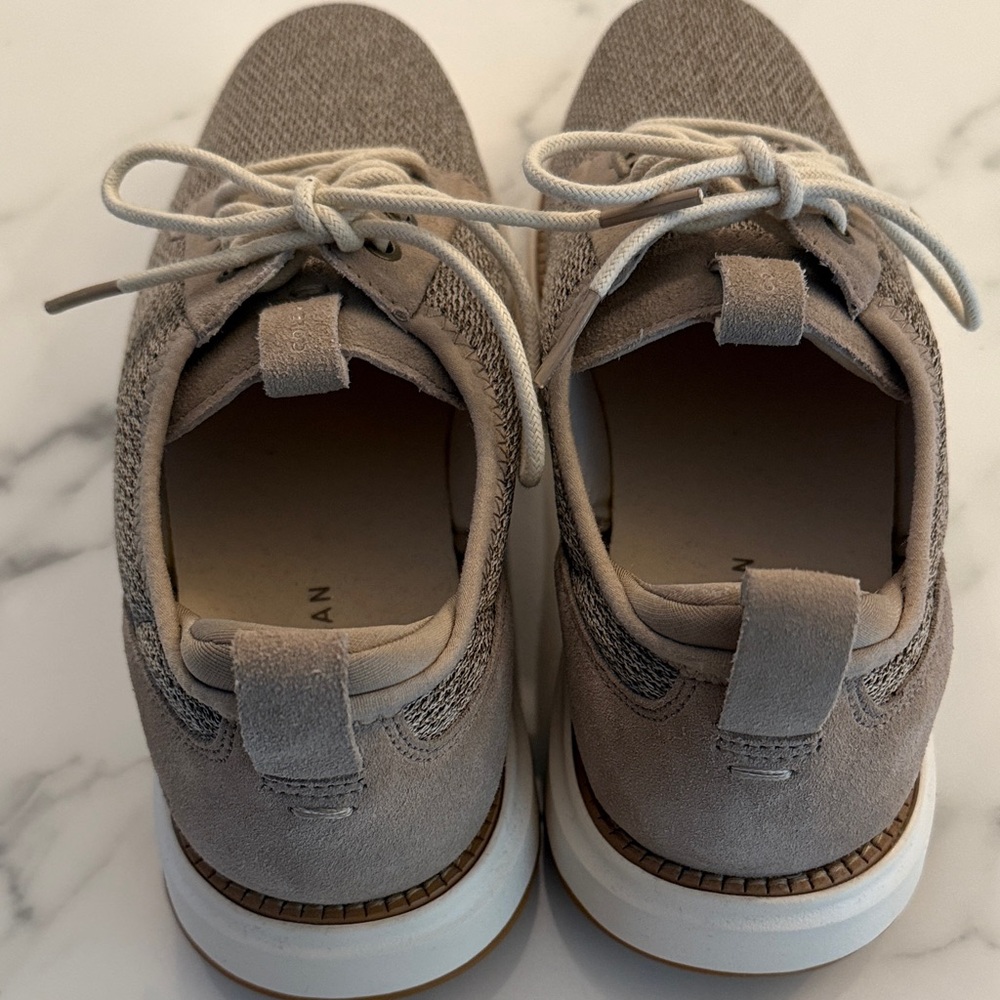 Cole Haan Men's Beige Knit Sneakers - Picture 5 of 5